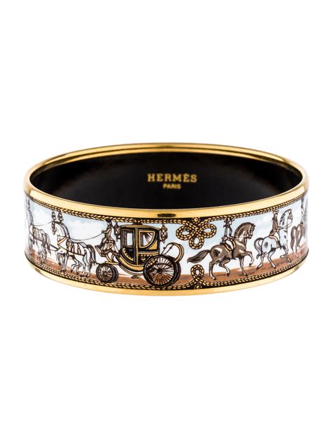 hermes wide enamel bracelet|vintage Hermes enamel bracelet.